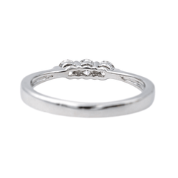 Bague Alliance MAUBOUSSIN "L'alliance du Nouveau Monde" en or blanc et diamants - Castafiore