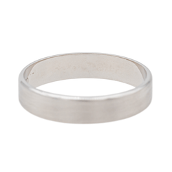 Bague Alliance MAUBOUSSIN "Ruban du bonheur mon amour" en or blanc - Castafiore