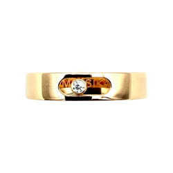 Bague Alliance MESSIKA "Alliance Move Joaillerie" PM en or rose et diamant - Castafiore