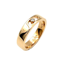 Bague Alliance MESSIKA "Alliance Move Joaillerie" PM en or rose et diamant - Castafiore