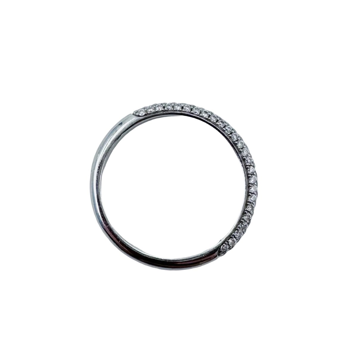 Bague Alliance MESSIKA "Joy" en or blanc et diamants - Castafiore