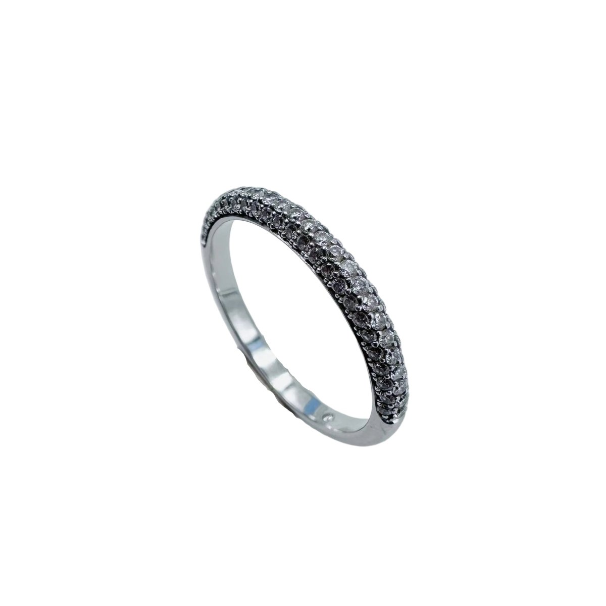 Bague Alliance MESSIKA "Joy" en or blanc et diamants - Castafiore