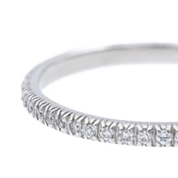 Bague Alliance Or blanc Diamant - Castafiore