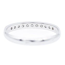 Bague Alliance Or blanc Diamant - Castafiore