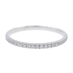 Bague Alliance Or blanc Diamant - Castafiore