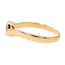 Bague Alliance Or jaune Diamant - Castafiore