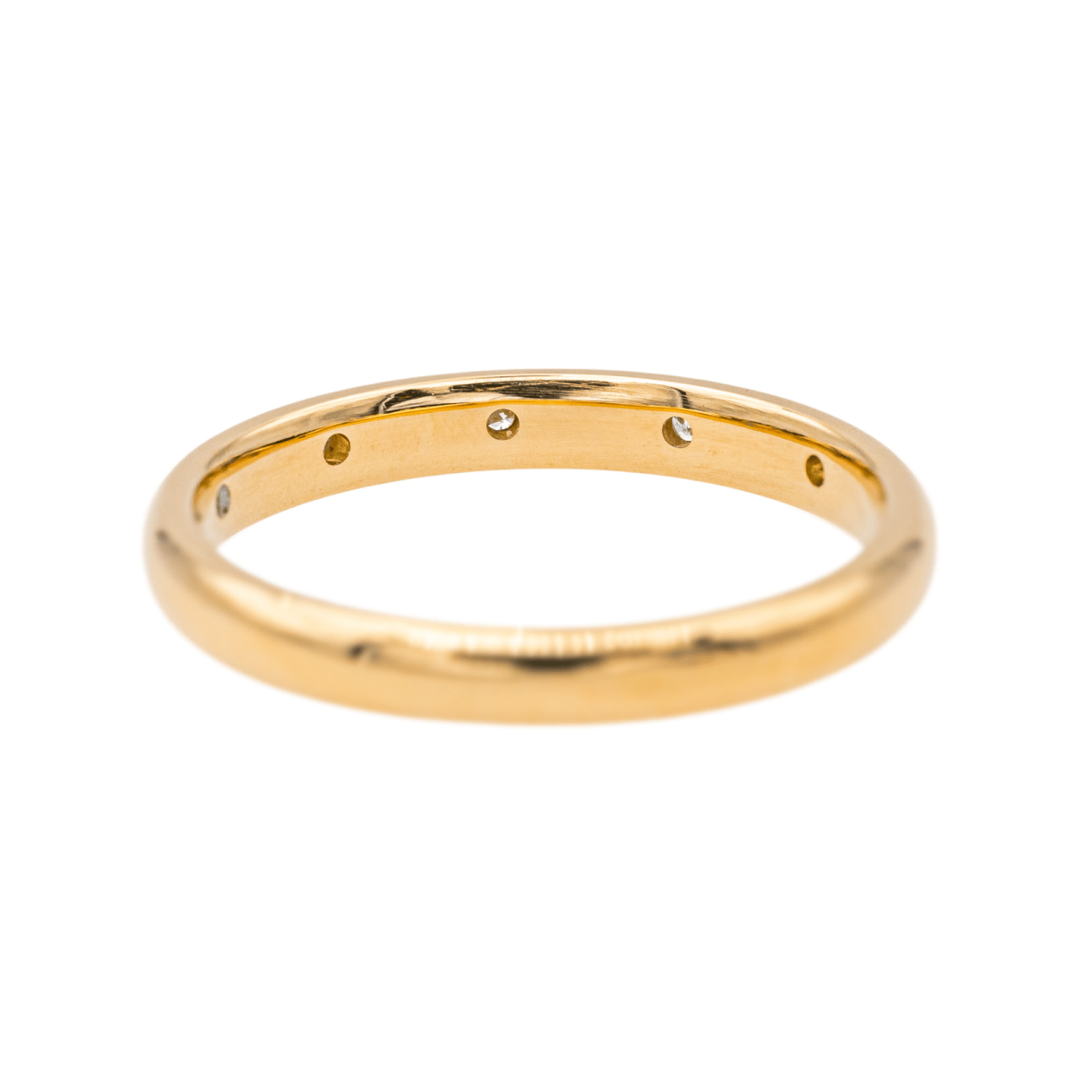 Bague Alliance Or jaune Diamant - Castafiore