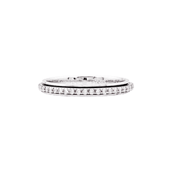 Bague Alliance PIAGET "Possession" en or blanc et diamants - Castafiore