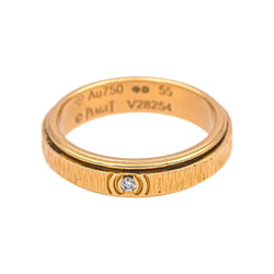 Bague Alliance PIAGET "Possession" en or jaune et diamant - Castafiore