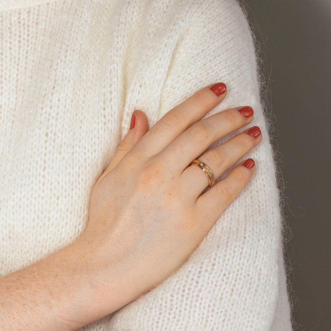 Bague Alliance PIAGET "Possession" en or jaune et diamant - Castafiore