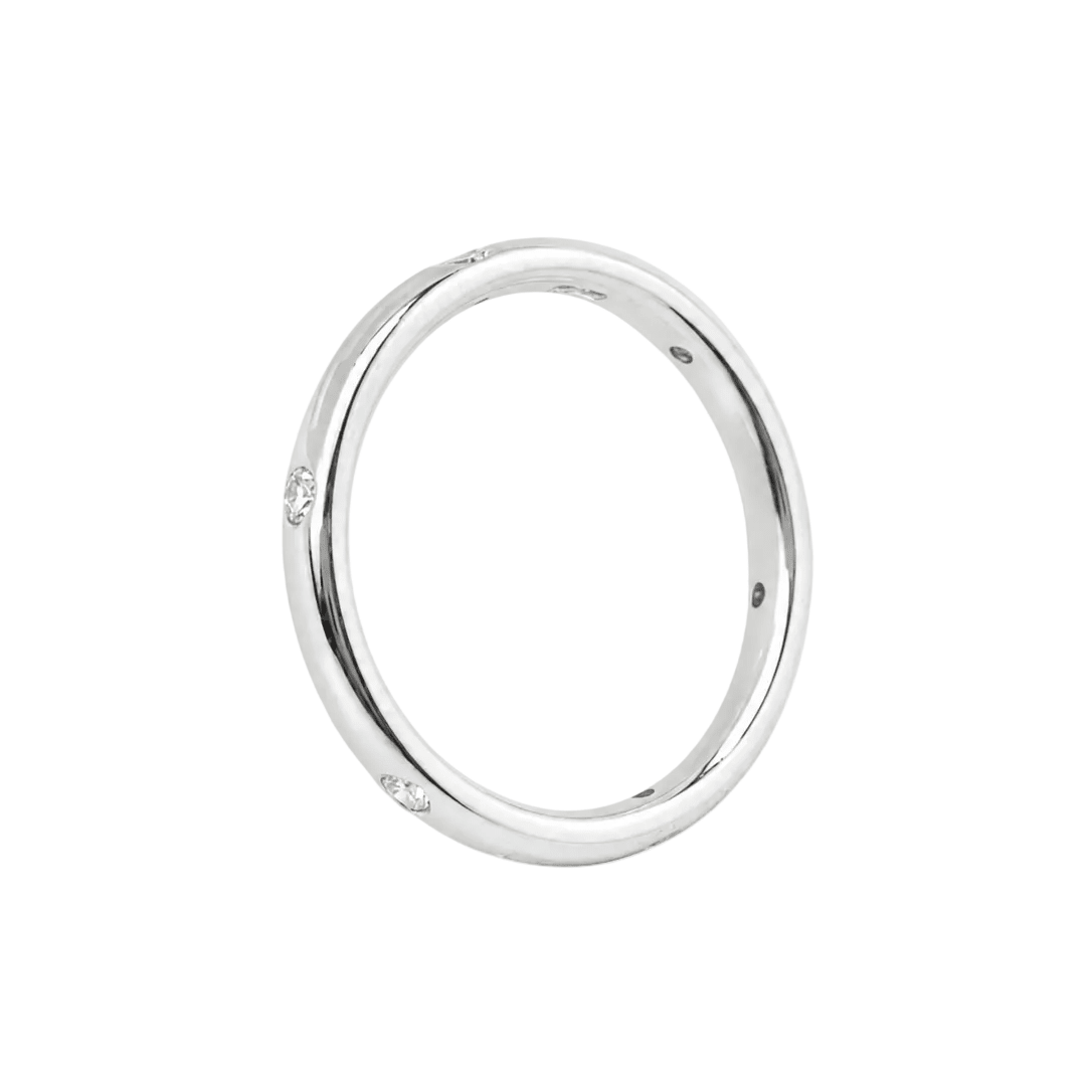 Bague Alliance POMELLATO "Lucciole" en or blanc et diamant - Castafiore