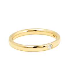 Bague Alliance POMELLATO "Lucciole" en or jaune et diamant - Castafiore