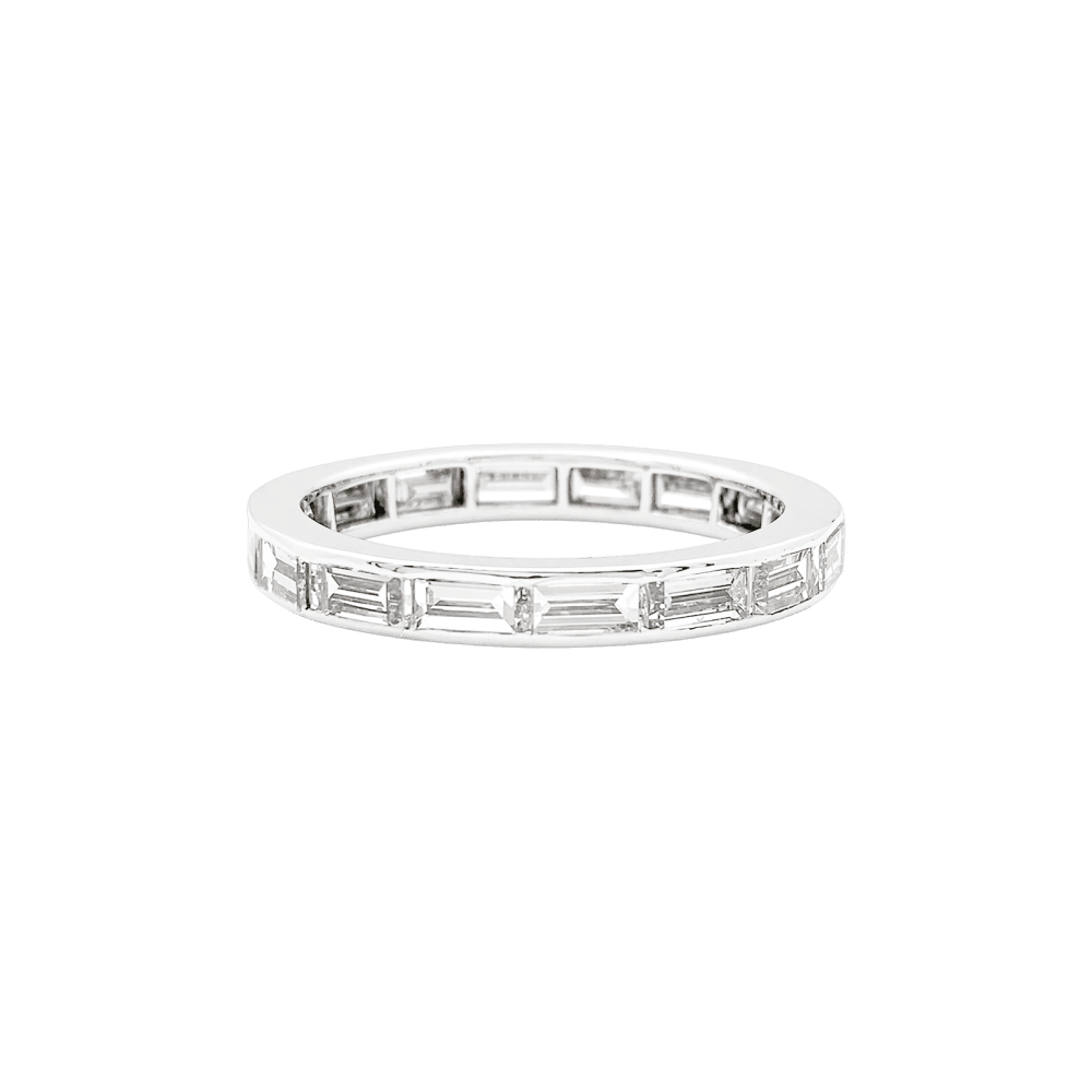 Bague Alliance VAN CLEEF & ARPELS "Romance" en platine et diamants - Castafiore