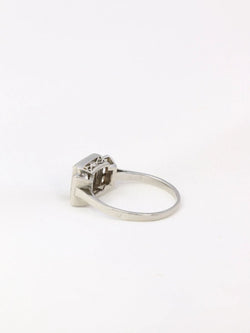 Bague Art - déco à gradins en or et diamants - Castafiore