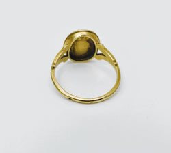 Bague AUGIS diamant rubis en or jaune - Castafiore