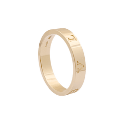 Bague Bandeau BUGARI "B.ZERO 1" en or rose - Castafiore