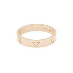 Bague Bandeau BUGARI "B.ZERO 1" en or rose - Castafiore