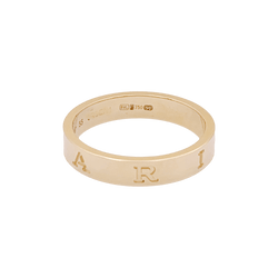Bague Bandeau BUGARI "B.ZERO 1" en or rose - Castafiore
