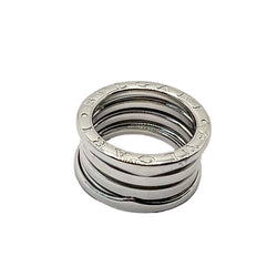 Bague Bandeau BULGARI "B.Zéro" en or blanc - Castafiore
