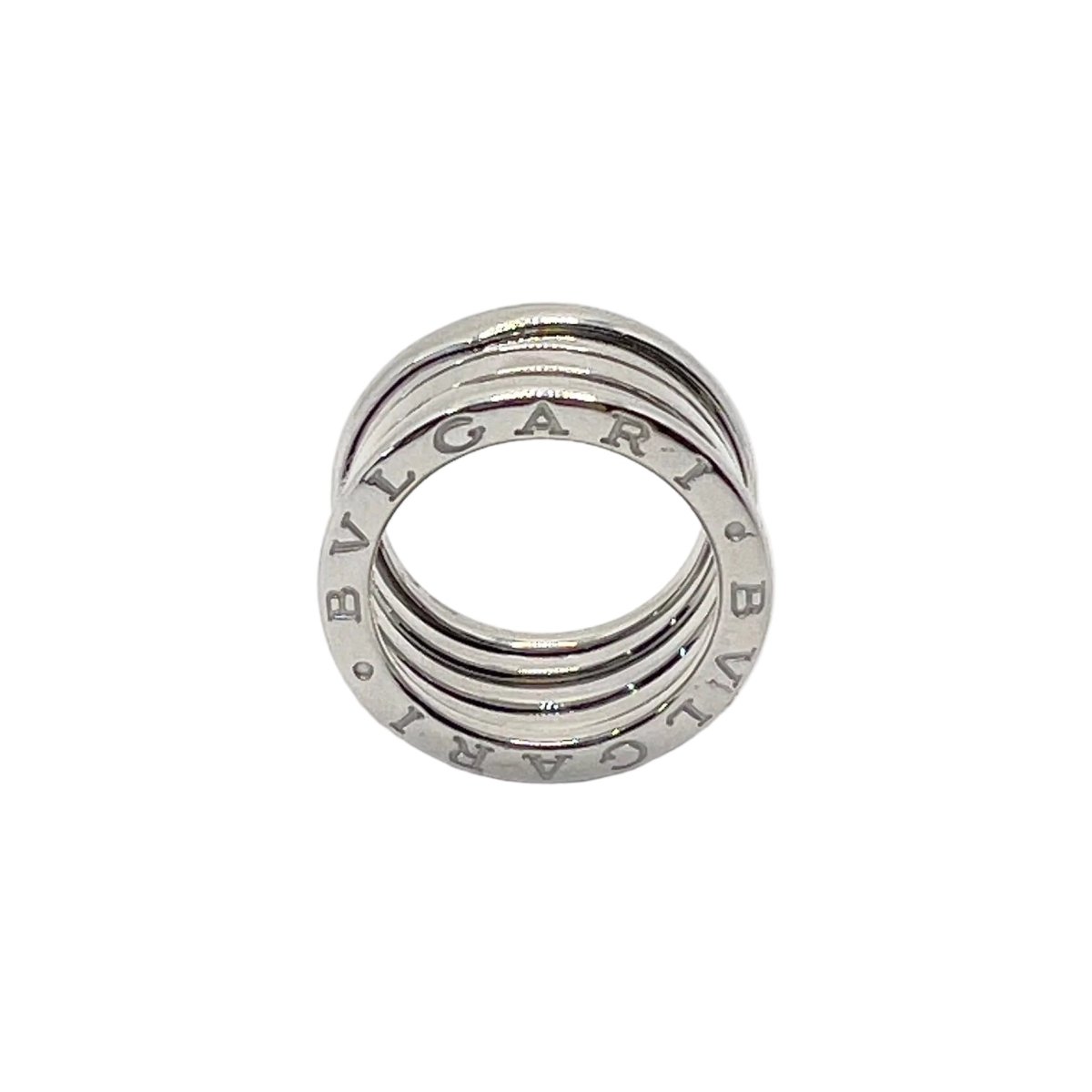 Bague Bandeau BULGARI "B.Zéro" en or blanc - Castafiore