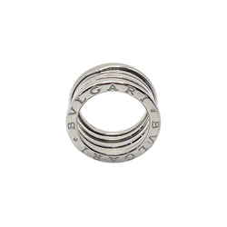 Bague Bandeau BULGARI "B.Zéro" en or blanc - Castafiore
