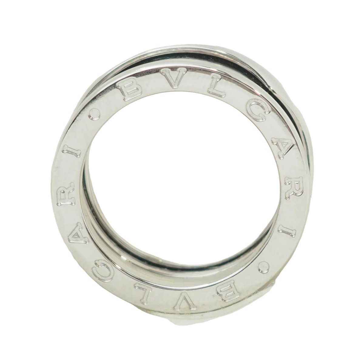 Bague Bandeau BULGARI "B.Zéro1" en or blanc - Castafiore