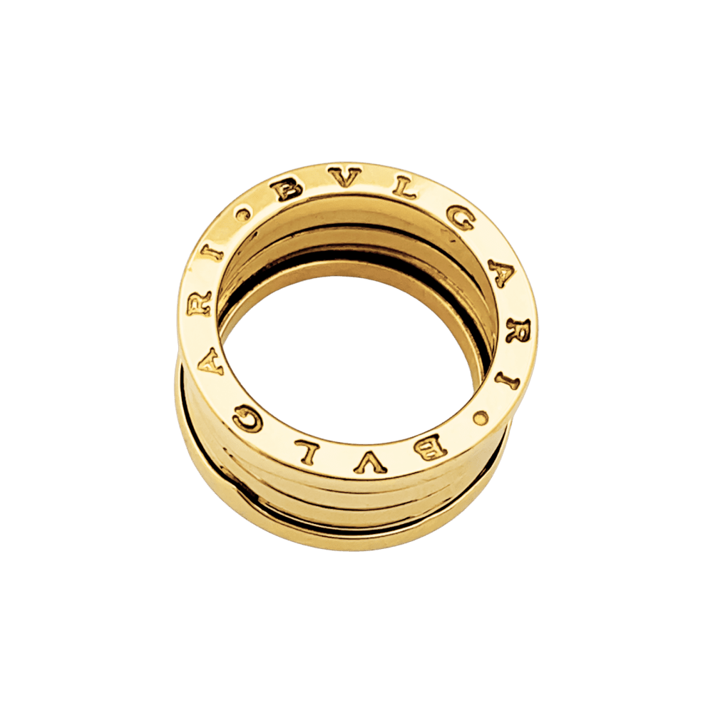 Bague Bandeau BULGARI "B.Zéro1" en or jaune - Castafiore