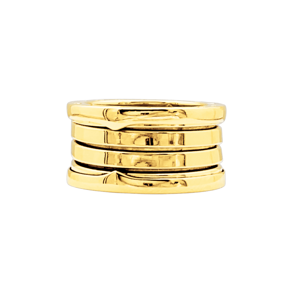 Bague Bandeau BULGARI "B.Zéro1" en or jaune - Castafiore