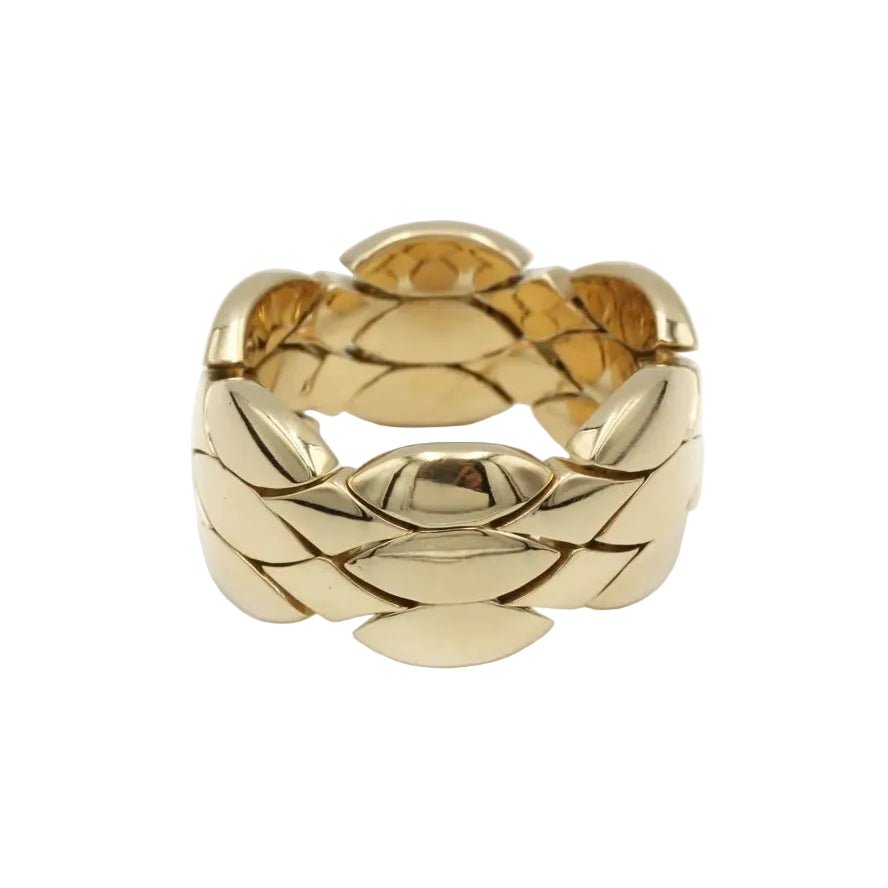Bague Bandeau CARTIER en or jaune - Castafiore