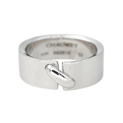 Bague Bandeau CHAUMET "Lien" en or blanc - Castafiore