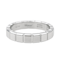Bague Bandeau CHOPARD "Ice Cube" en or blanc - Castafiore