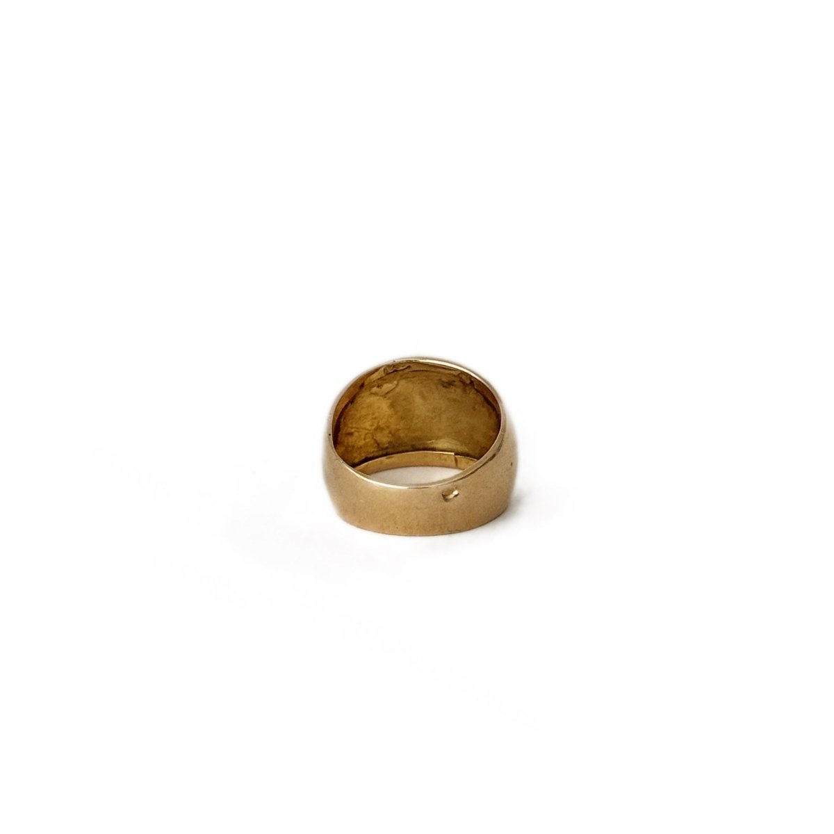Bague Bandeau en or jaune - Castafiore