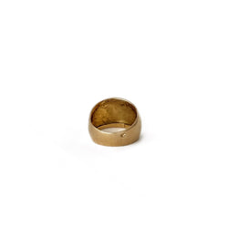 Bague Bandeau en or jaune - Castafiore