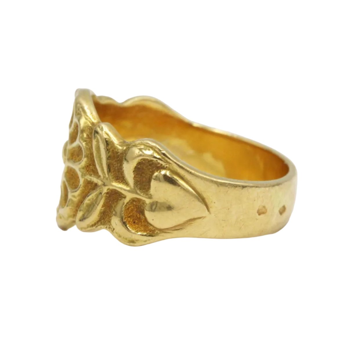 Bague Bandeau en or jaune - Castafiore