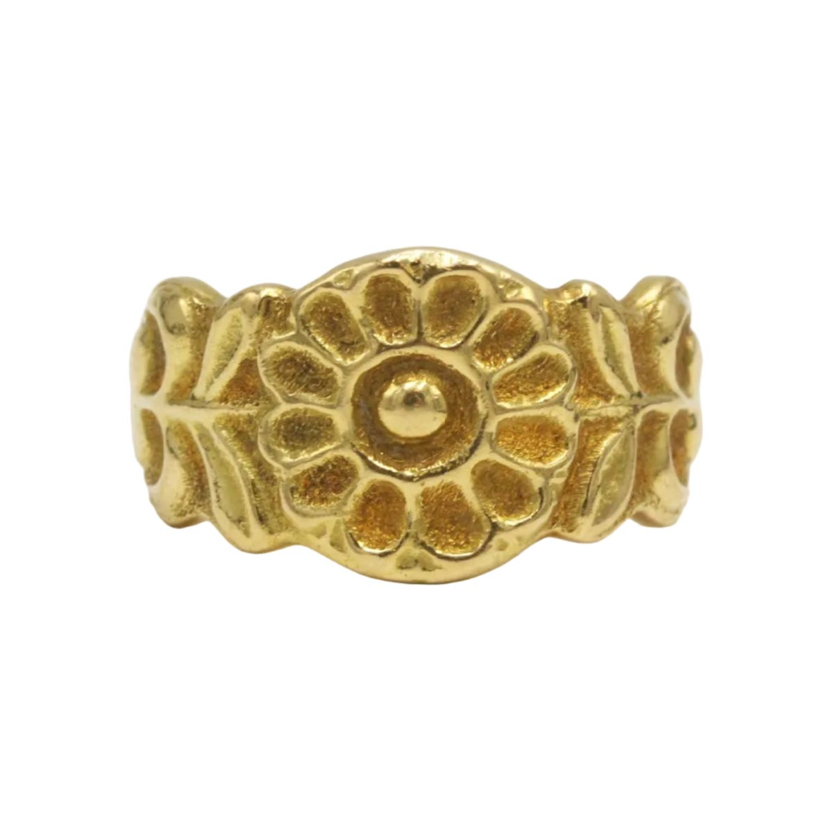 Bague Bandeau en or jaune - Castafiore