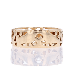 Bague Bandeau en or rose - Castafiore