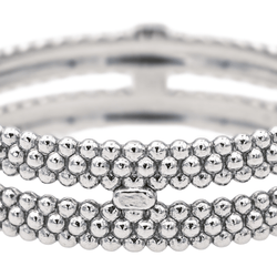 Bague Bandeau MAUBOUSSIN "Mon Premier Jour c'est Toi N°1" en or blanc et diamants - Castafiore