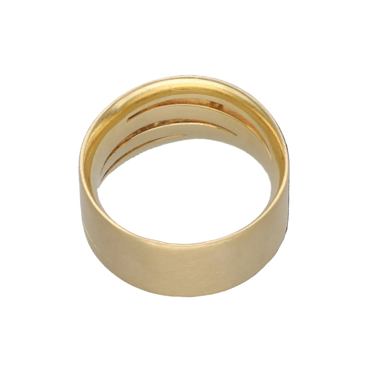 Bague Bandeau NIESSING "Fontana" en or jaune et diamants - Castafiore