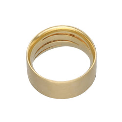 Bague Bandeau NIESSING "Fontana" en or jaune et diamants - Castafiore