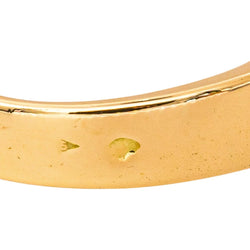 Bague Bandeau Or jaune Saphir - Castafiore