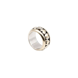 Bague Bandeau PIAGET "Coeur" en or blanc et diamants - Castafiore