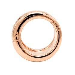 Bague Bandeau POMELLATO "Cocco" en or rose et diamants - Castafiore