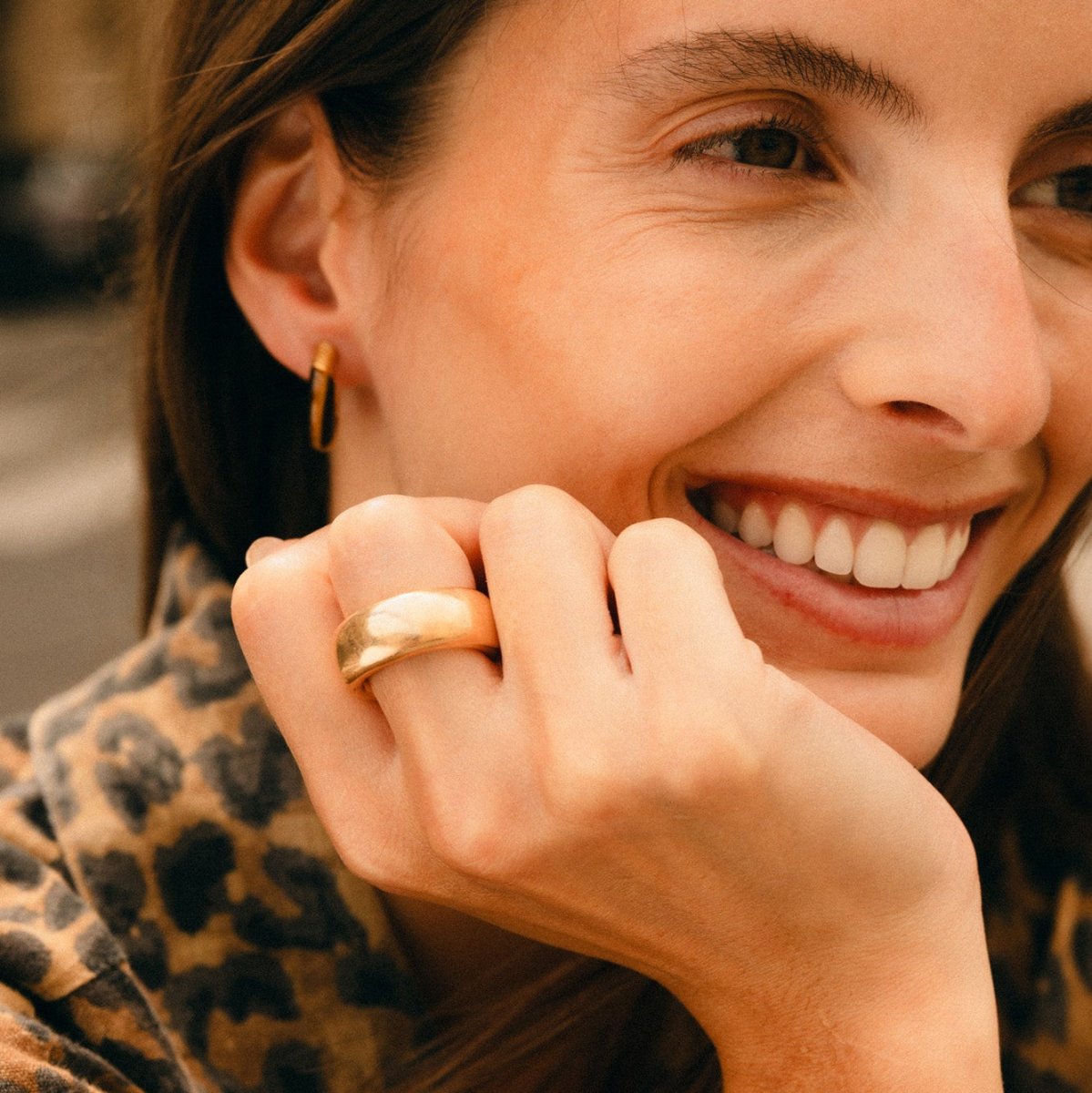 Bague Bandeau POMELLATO "Iconica" en or rose - Castafiore