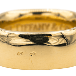 Bague Bandeau TIFFANY & CO. "Carrée à Coussin" en or jaune - Castafiore