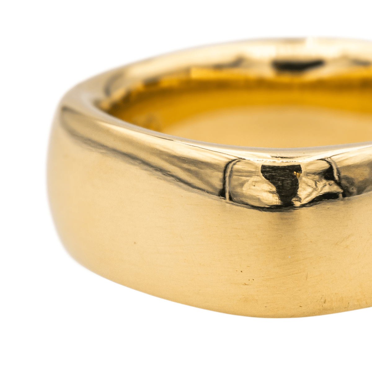 Bague Bandeau TIFFANY & CO. "Carrée à Coussin" en or jaune - Castafiore