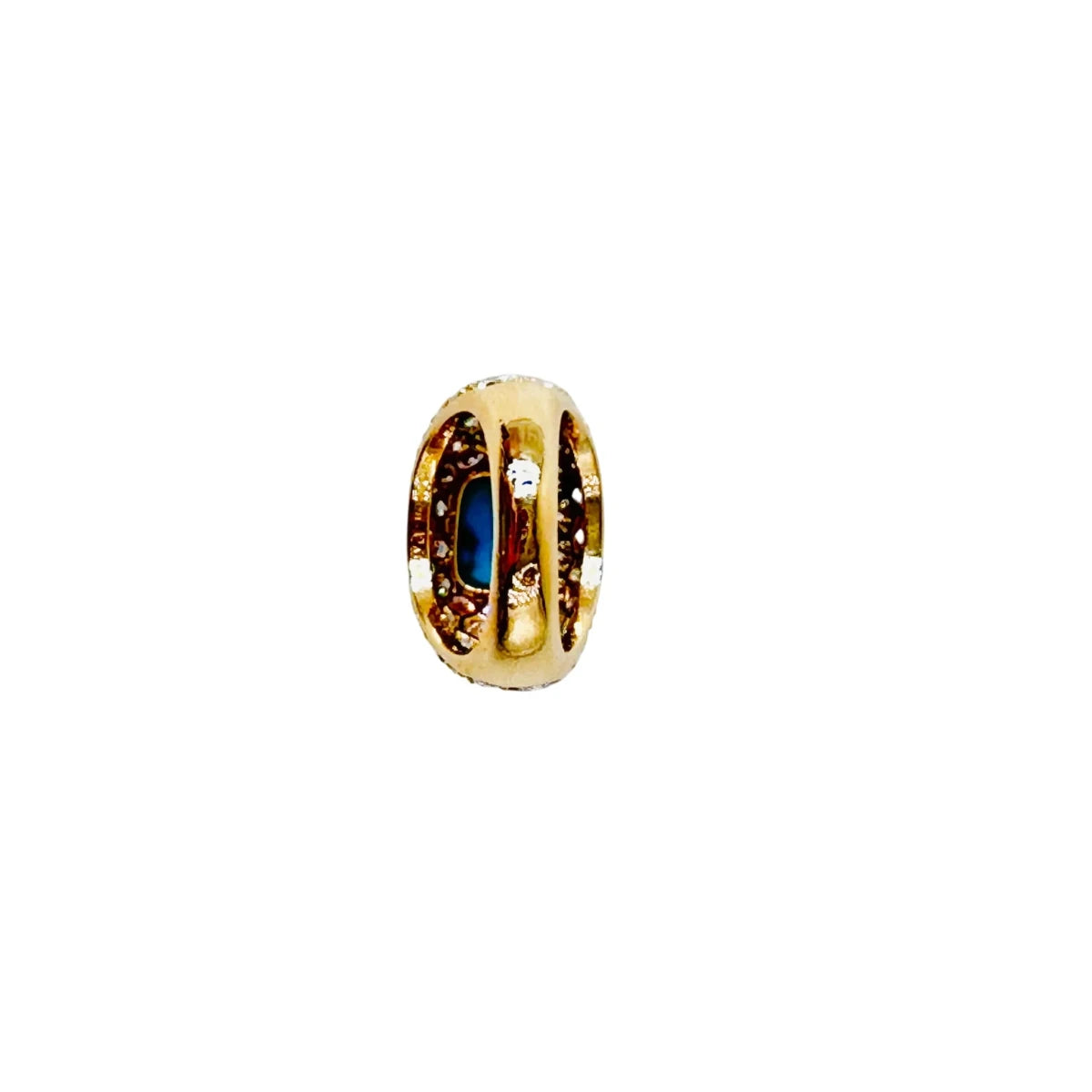 Bague BOUCHERON en or jaune, turquoise et diamants - Castafiore
