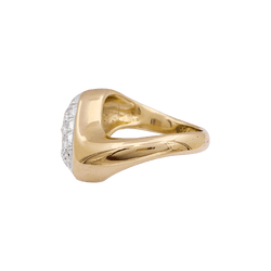 Bague BOUCHERON, or jaune et diamants - Castafiore