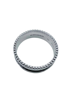 Bague BOUCHERON "Quatre Black Edition" en or blanc et PVD noir - Castafiore