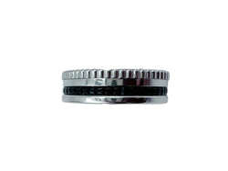 Bague BOUCHERON "Quatre Black Edition" en or blanc et PVD noir - Castafiore