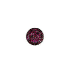 Bague BOUCHERON "Secret" en or blanc noirci et rubis - Castafiore